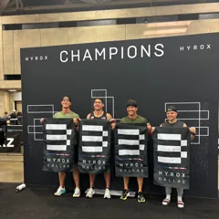 FTX athletes on HYROX podiums