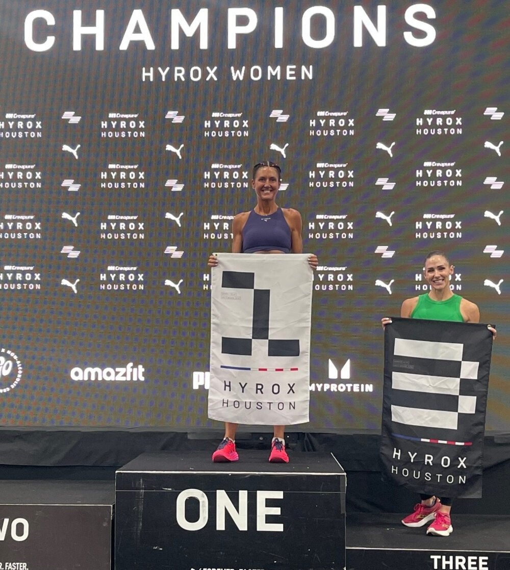 Lindsey, HYROX Houston women's open champion