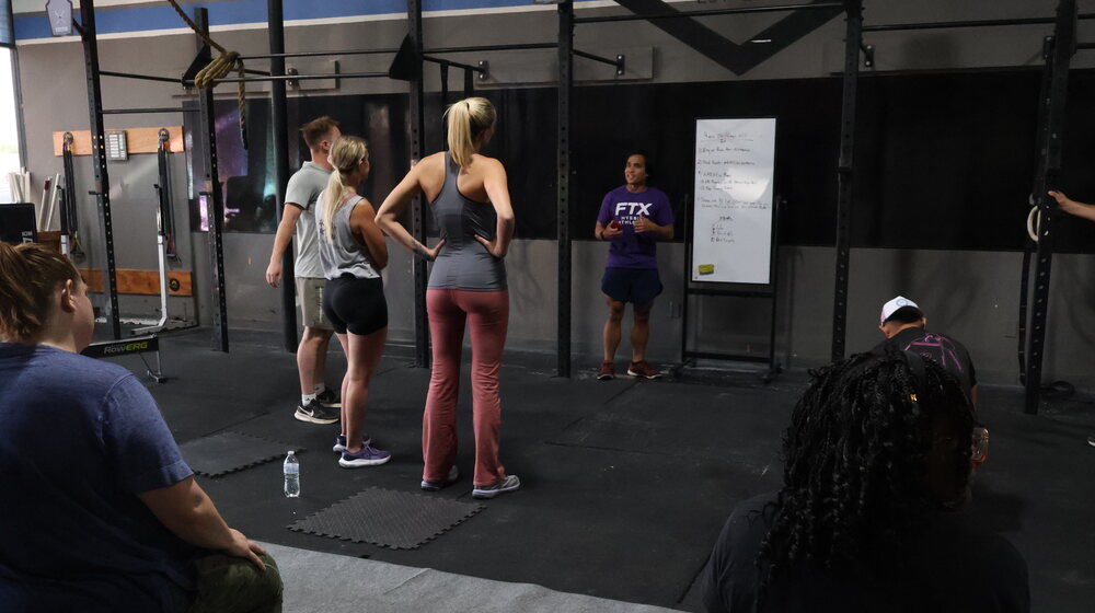 Hybrid strength and conditioning at FTX